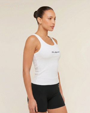 Alternative view of Trek Classic White Unisex Tank