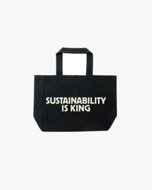 Alternative view of Trek “Sustainability Is King” Tote Bag